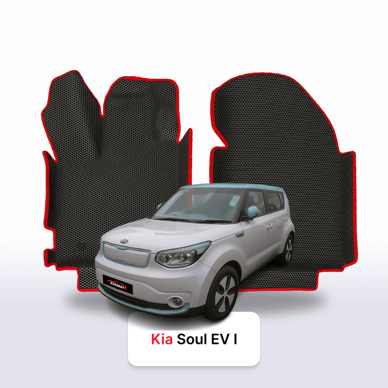 Fußmatten EVA für Kia Soul EV I gen 2014-2019 jahr SCHÄGHECK 5 türer