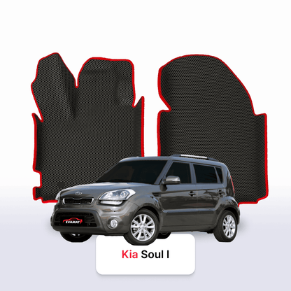 Fußmatten EVA für Kia Soul I gen 2008-2014 jahr SCHÄGHECK 5 türer