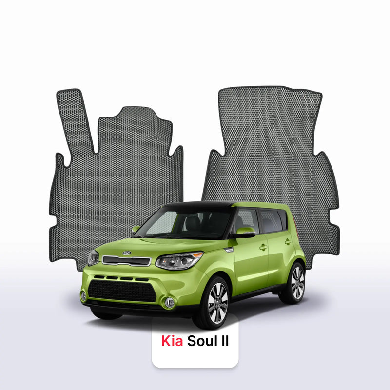 Fußmatten EVA für Kia Soul II gen 2013-2019 jahr SUV