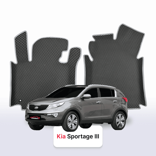 Fußmatten EVA für Kia Sportage III gen 2010-2016 jahr SUV