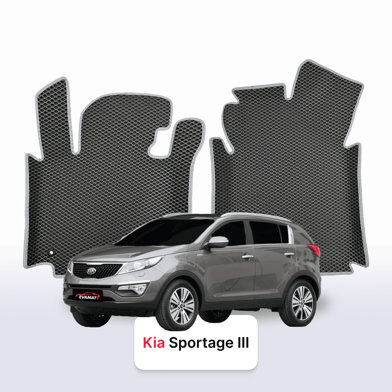 Fußmatten EVA für Kia Sportage III gen 2010-2016 jahr SUV