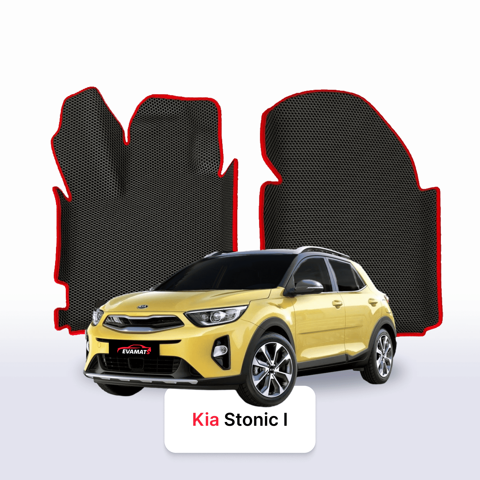 Fußmatten EVA für Kia Stonic I gen 2017-2028 jahr SUV