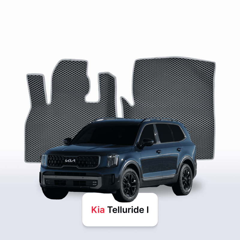 Fußmatten EVA für Kia Telluride I gen 2019-2028 jahr SUV 7 sitzer