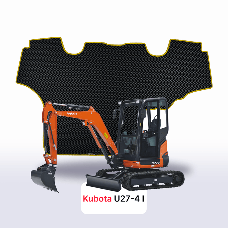 Fußmatten EVA für Kubota U27-4 1 gen 2015-2028 jahr BAGGER