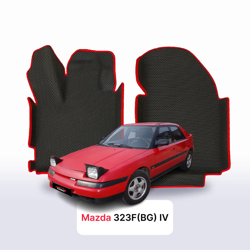 Fußmatten EVA für Mazda 323F BG 4 gen 1989-1996 jahr SCHÄGHECK/LIFTBACK