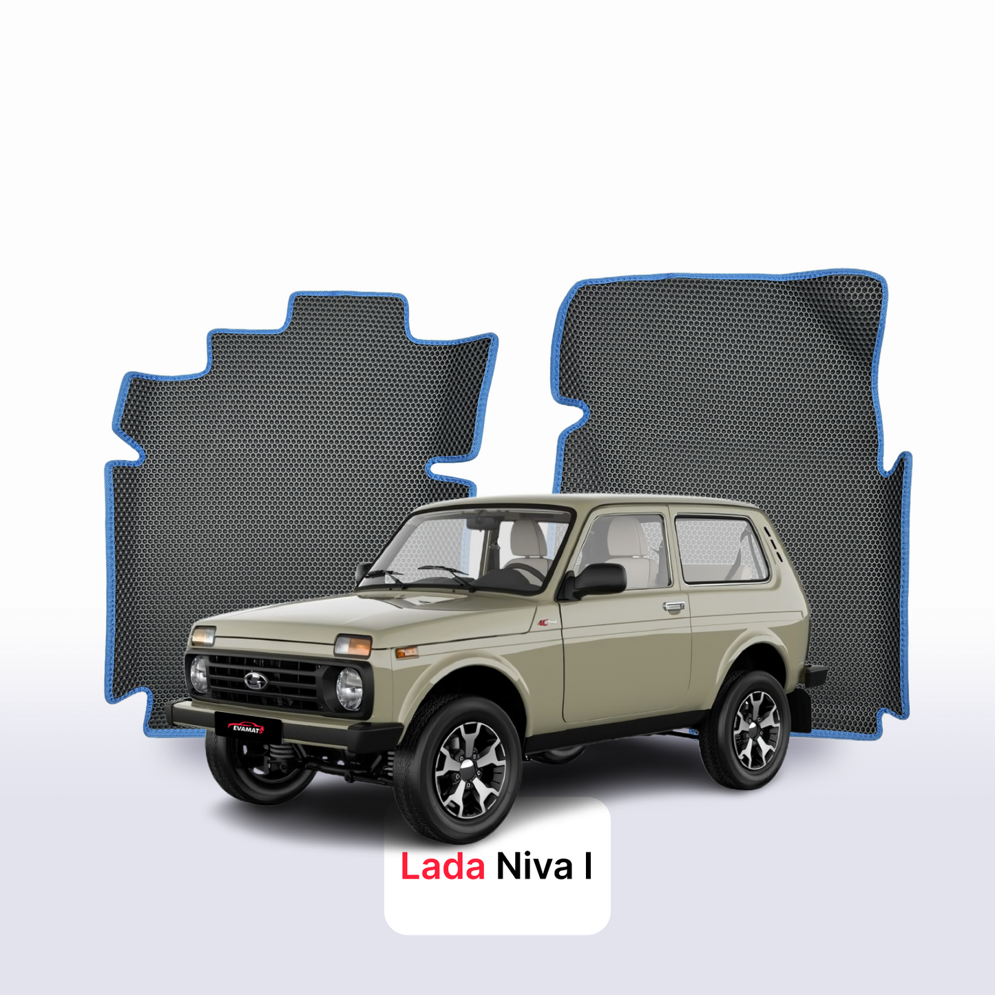 Fußmatten EVA für Lada Niva 1 gen 1977-1998 jahr SUV 3 türer