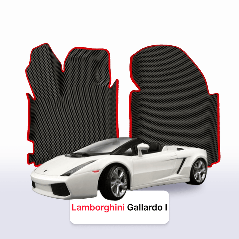 Fußmatten EVA für Lamborghini Gallardo 1 gen 2003-2013 jahr Spyder CABRIO
