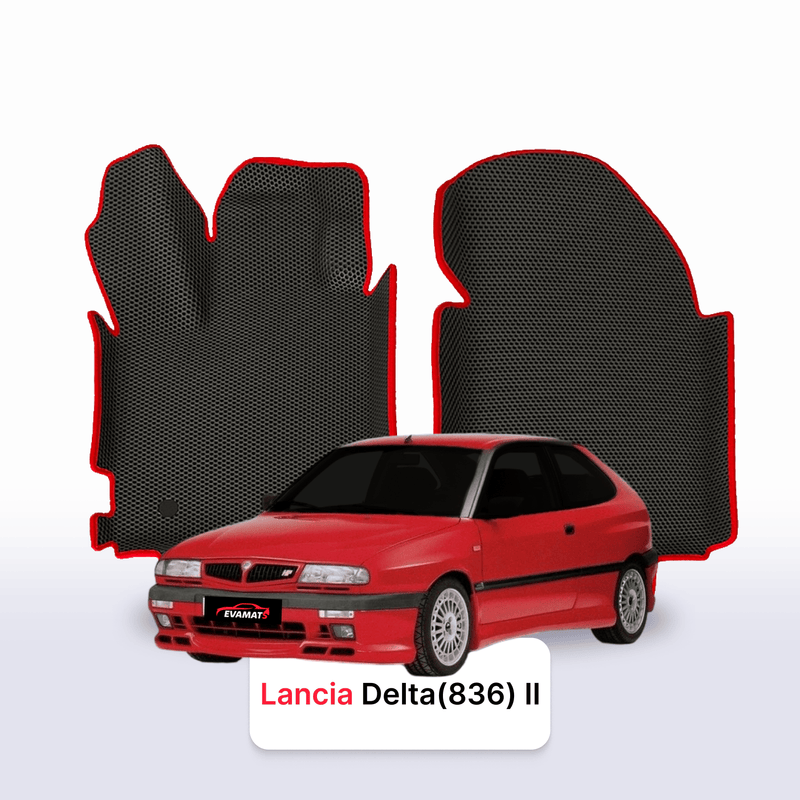 Fußmatten EVA für Lancia Delta(836) 2 gen 1993-1999 jahr SCHÄGHECK 3 türer