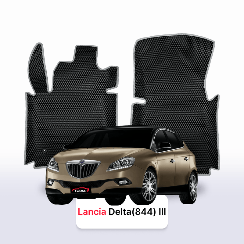 Fußmatten EVA für Lancia Delta(844) 3 gen 2008-2014 jahr SCHÄGHECK 5 türer
