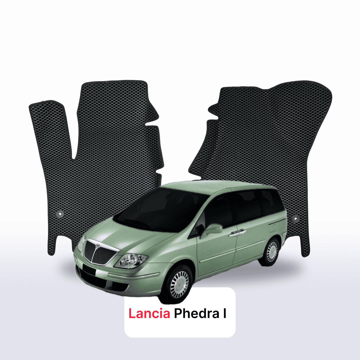 Fußmatten EVA für Lancia Phedra 1 gen 2002-2010 jahr MINIVAN