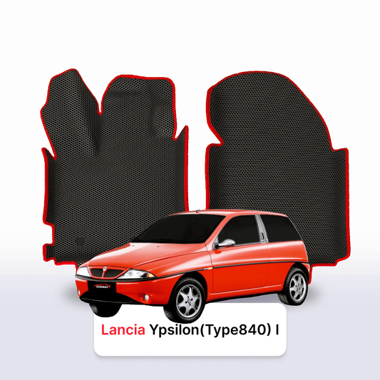 Fußmatten EVA für Lancia Ypsilon(Type840) 1 gen 1995-2003 SCHÄGHECK  3 türer