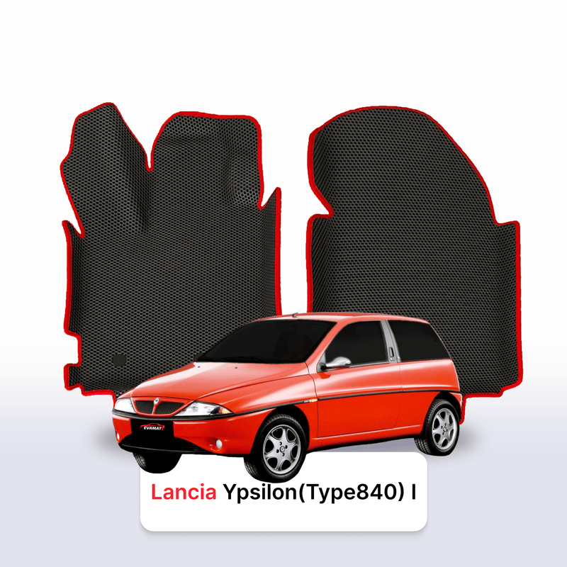 Fußmatten EVA für Lancia Ypsilon(Type840) 1 gen 1995-2003 SCHÄGHECK  3 türer