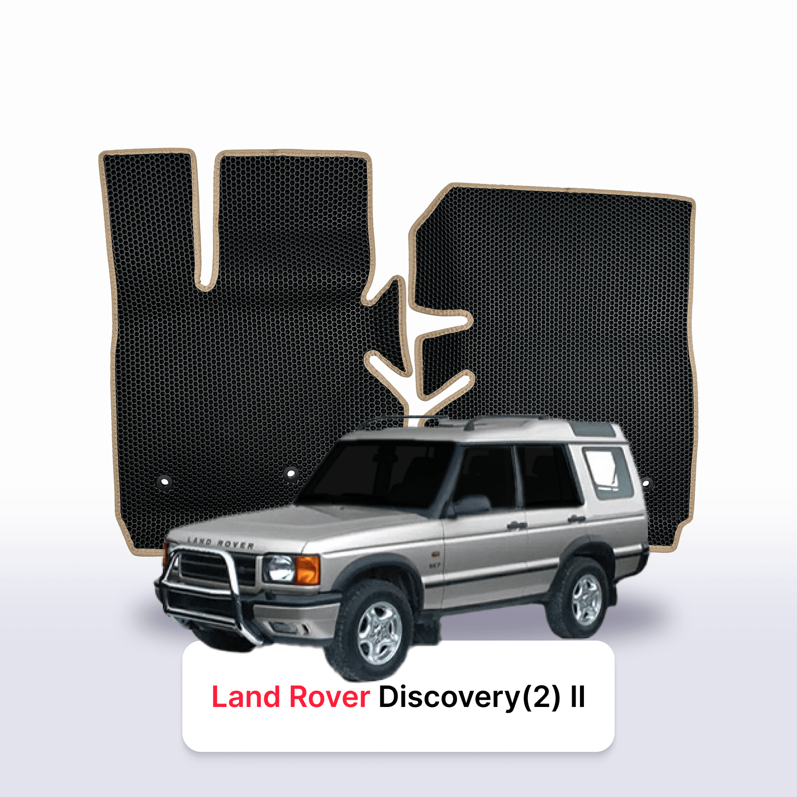 Fußmatten EVA für Land Rover Discovery(2) 2 gen 1998-2004 jahr SUV 5 türer