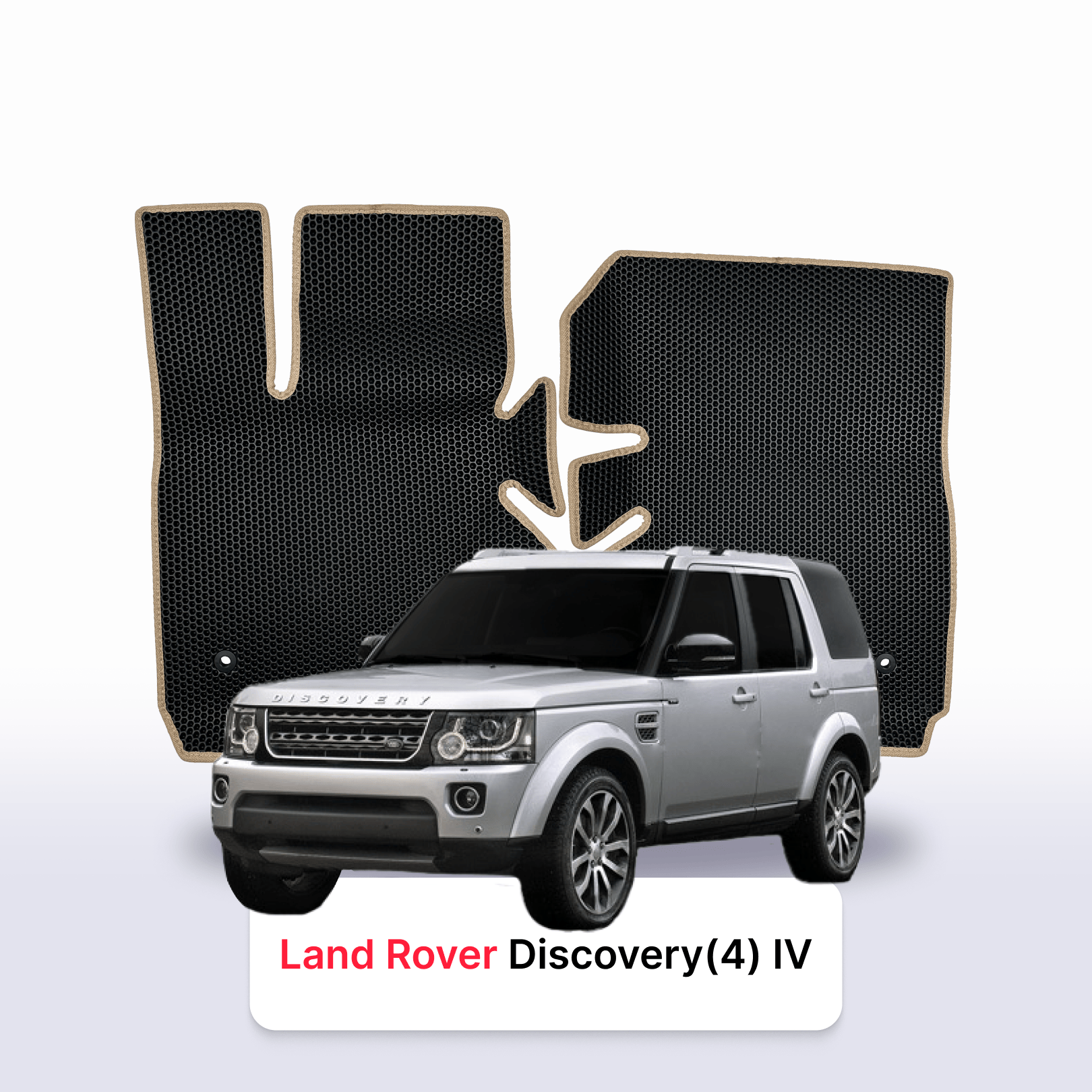 Fußmatten EVA für Land Rover Discovery(4) 4 gen 2009-2016 Jahr SUV 5-Türer