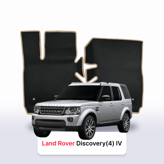 Fußmatten EVA für Land Rover Discovery(4) 4 gen 2009-2016 Jahr SUV 5-Türer + EVA-Fersenpolster