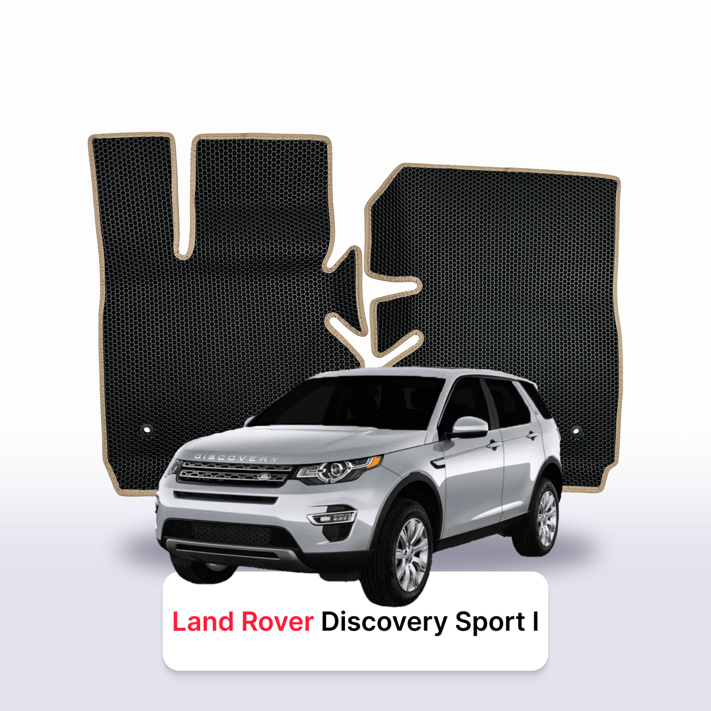 Fußmatten EVA für Land Rover Discovery Sport vor-facelift 1 gen 2014-2025 jahr SUV 5 türer