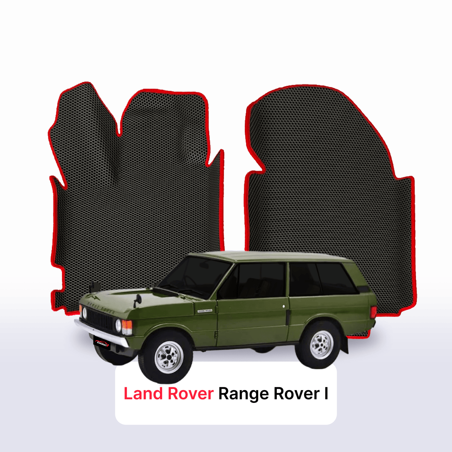 Fußmatten EVA für Land Rover Range Rover 1 gen 1970-1996 jahr SUV 3 türer