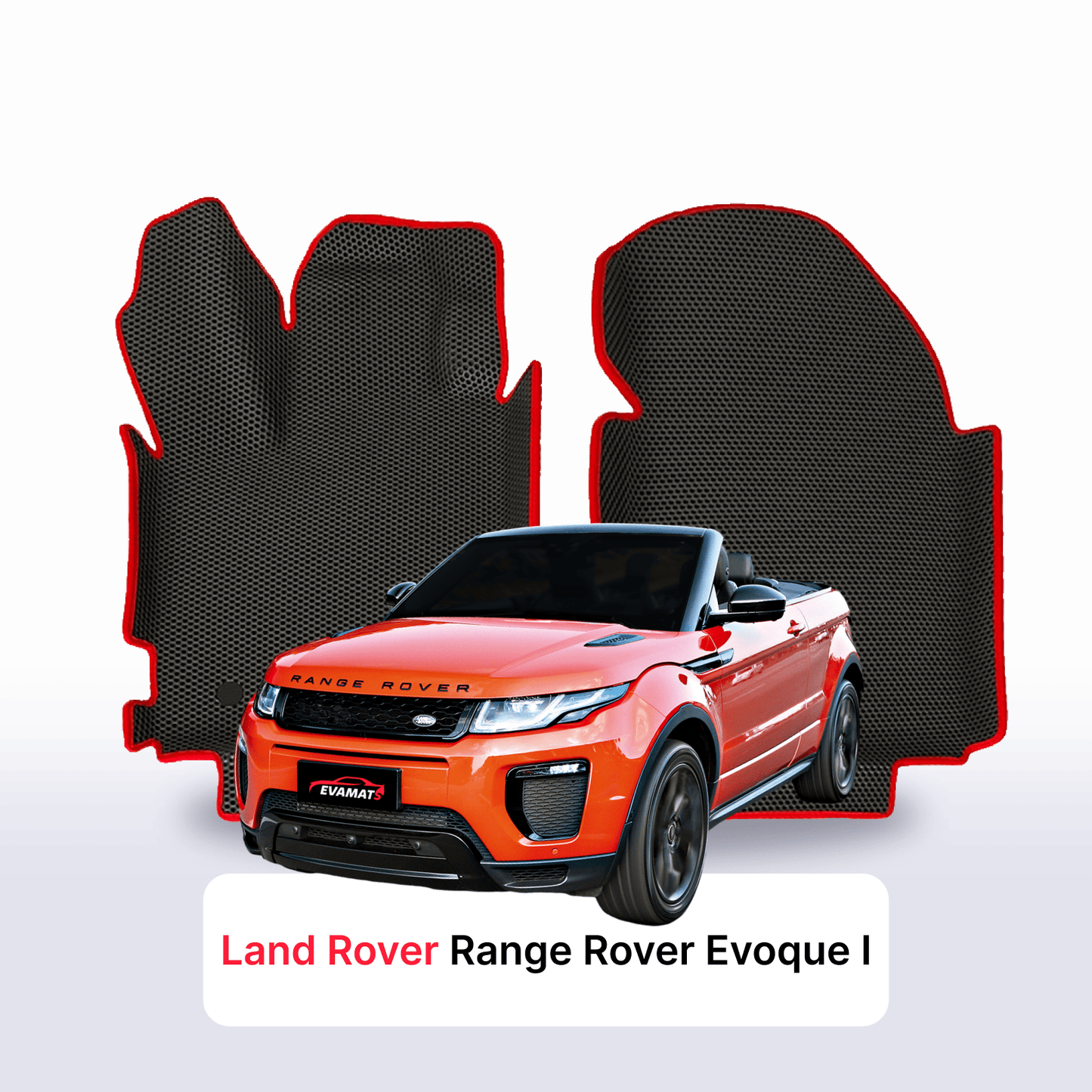 Fußmatten EVA für Land Rover Range Rover Evoque 1 gen 2015-2018 jahr SUV CABRIO 3 türer