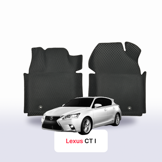 Fußmatten EVA für Lexus CT 200H 1 gen 2010-2023 jahr SCHÄGHECK 5 türer