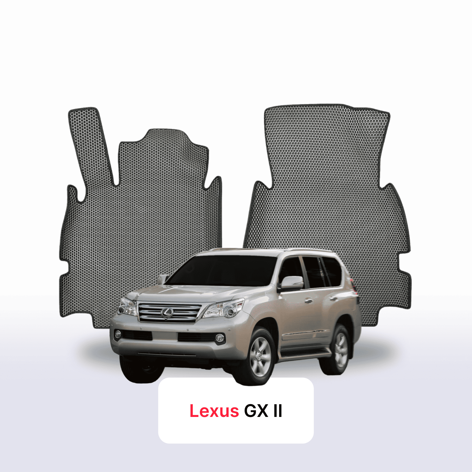 Fußmatten EVA für Lexus GX 460 vor-facelift 2 gen 2009-2013 jahr SUV