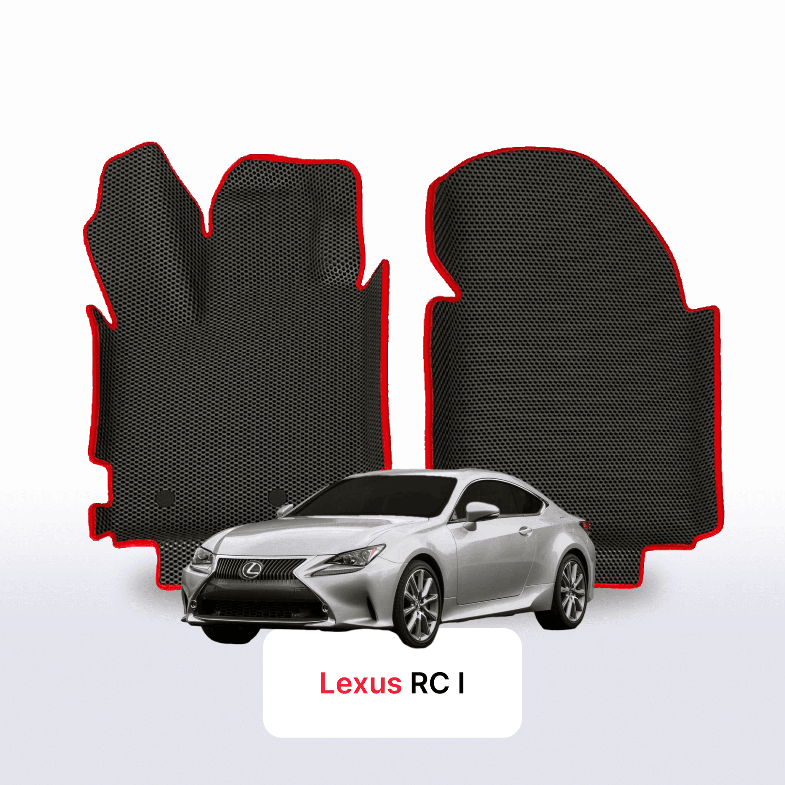 Fußmatten EVA für Lexus RC 1 gen 2014-2025 jahr COUPE
