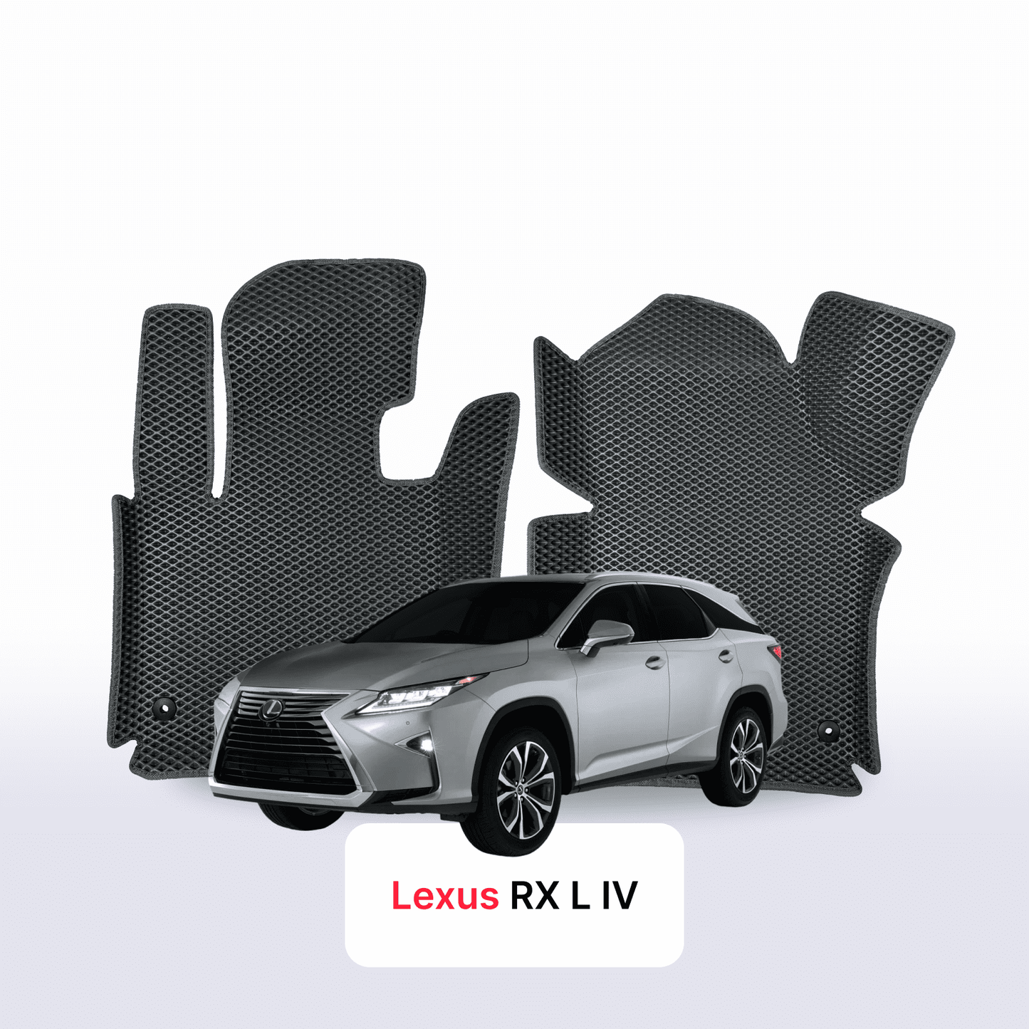 Fußmatten EVA für Lexus RX L 4 gen 2015-2022 jahr LONG SUV