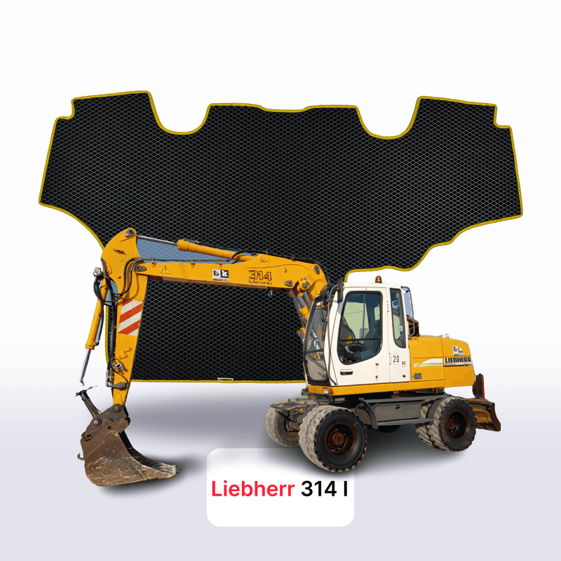 Fußmatten EVA für Liebherr 314 1 Gen 2007-2012 Jahr DIGGER