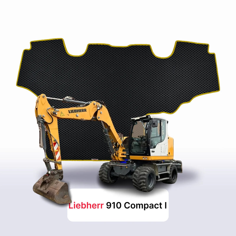Fußmatten EVA für Liebherr 910 Compact 1 gen 2013-2027 jahr BAGGER