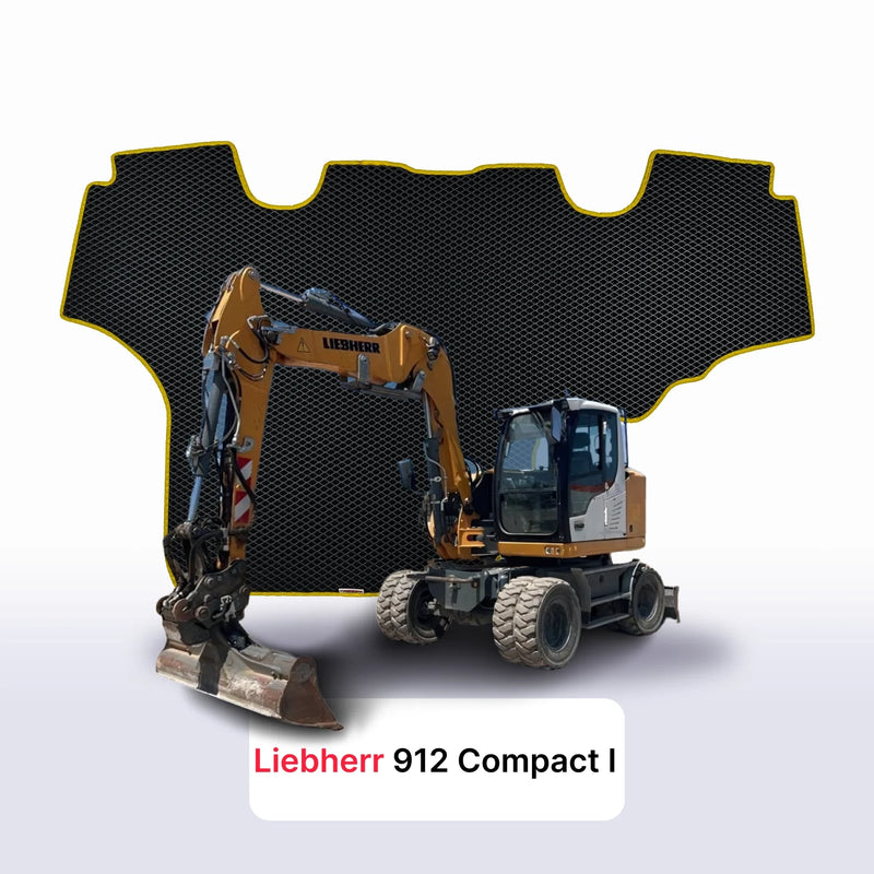 Fußmatten EVA für Liebherr 912 Compact 1 gen 2013-2027 jahr BAGGER