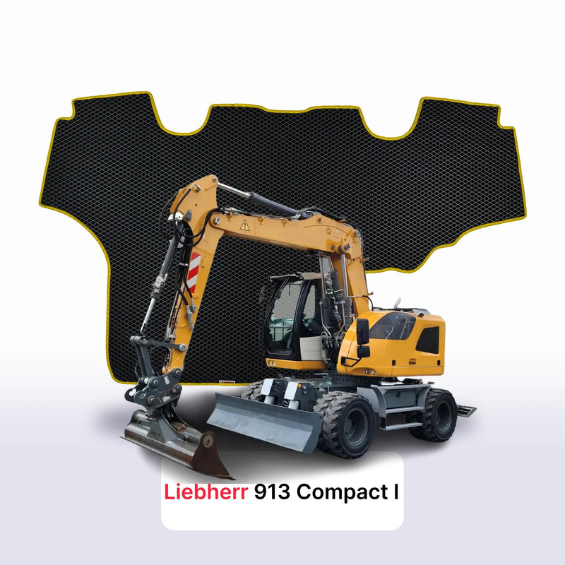 Fußmatten EVA für Liebherr 913 Compact 1 gen 2019-2027 jahr BAGGER