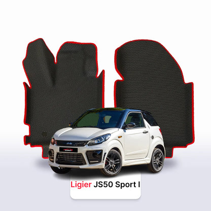 Fußmatten EVA für Ligier JS50 Sport 1 gen 2017-2024 jahr SCHÄGHECK 3 türer
