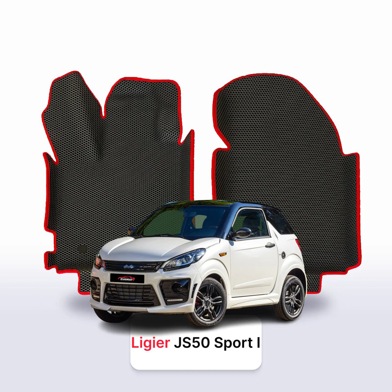 Fußmatten EVA für Ligier JS50 Sport 1 gen 2017-2024 jahr SCHÄGHECK 3 türer
