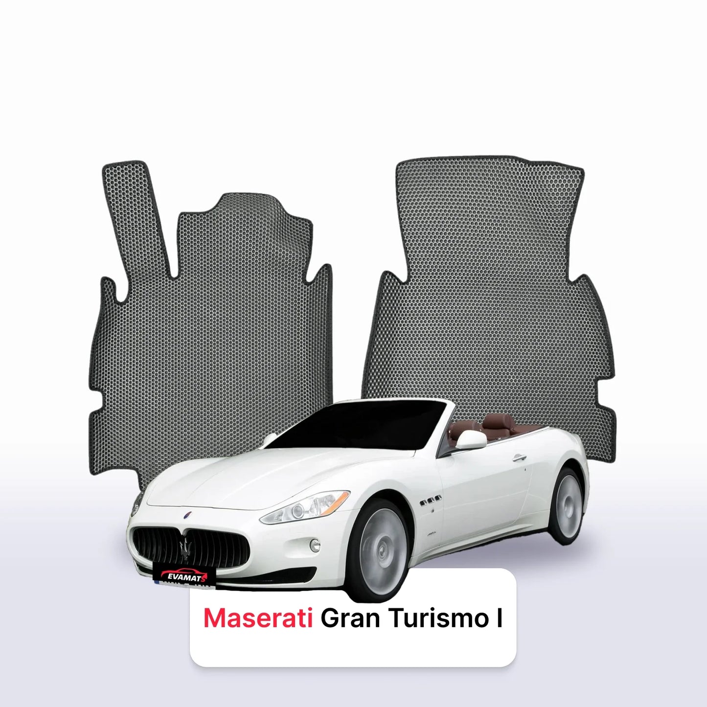 Fußmatten EVA für Maserati GranTurismo 1 gen 2007-2019 jahr GRAN CABRIO