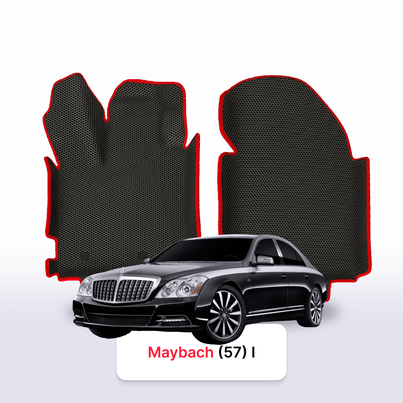 Fußmatten EVA für Maybach 57 1 gen 2002-2012 jahr LIMOUSINE 4 sitzer