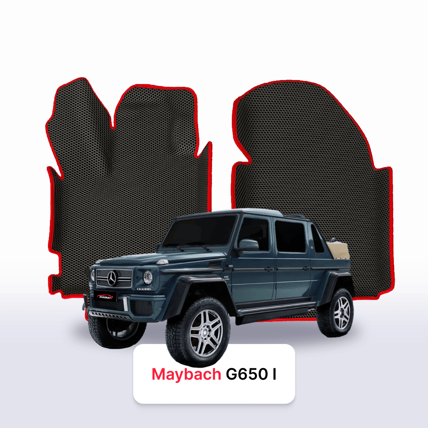 Fußmatten EVA für Maybach G650 1 gen 2017-2018 jahr SUV 4 sitzer