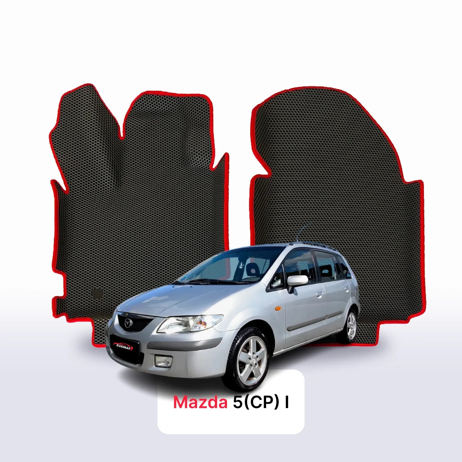 Fußmatten EVA für Mazda 5(CP) 1 gen 1999-2005 jahr MINIVAN