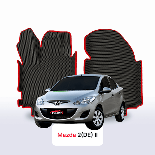 Fußmatten EVA für Mazda 2(DE) 2 gen 2007-2014 jahr LIMOUSINE