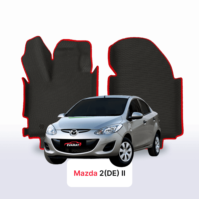 Fußmatten EVA für Mazda 2(DE) 2 gen 2007-2014 jahr LIMOUSINE