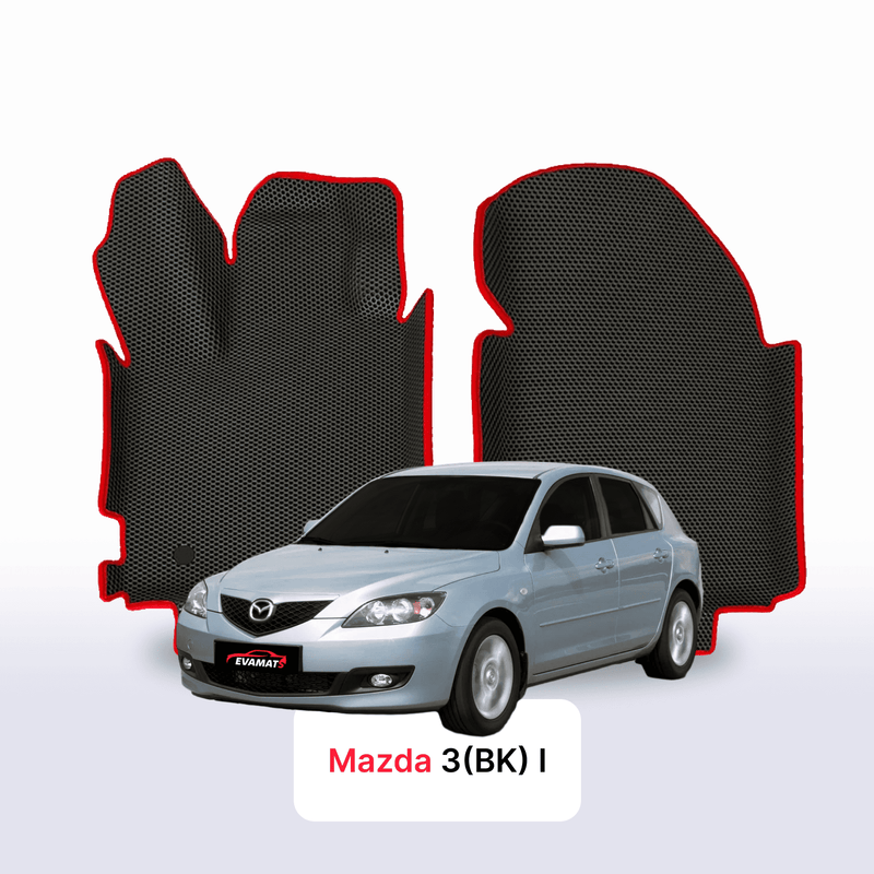 Fußmatten EVA für Mazda 3(BK) 1 gen 2003-2009 jahr SCHÄGHECK 5 türer