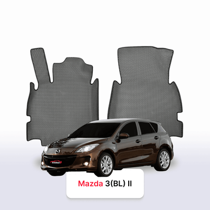 Fußmatten EVA für Mazda 3(BL) 2 gen 2008-2013 jahr SCHÄGHECK 5 türer
