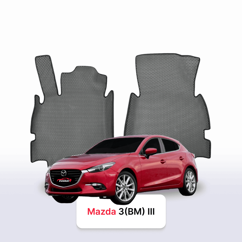 Fußmatten EVA für Mazda 3(BM) 3 gen 2013-2019 jahr SCHÄGHECK 5 türer