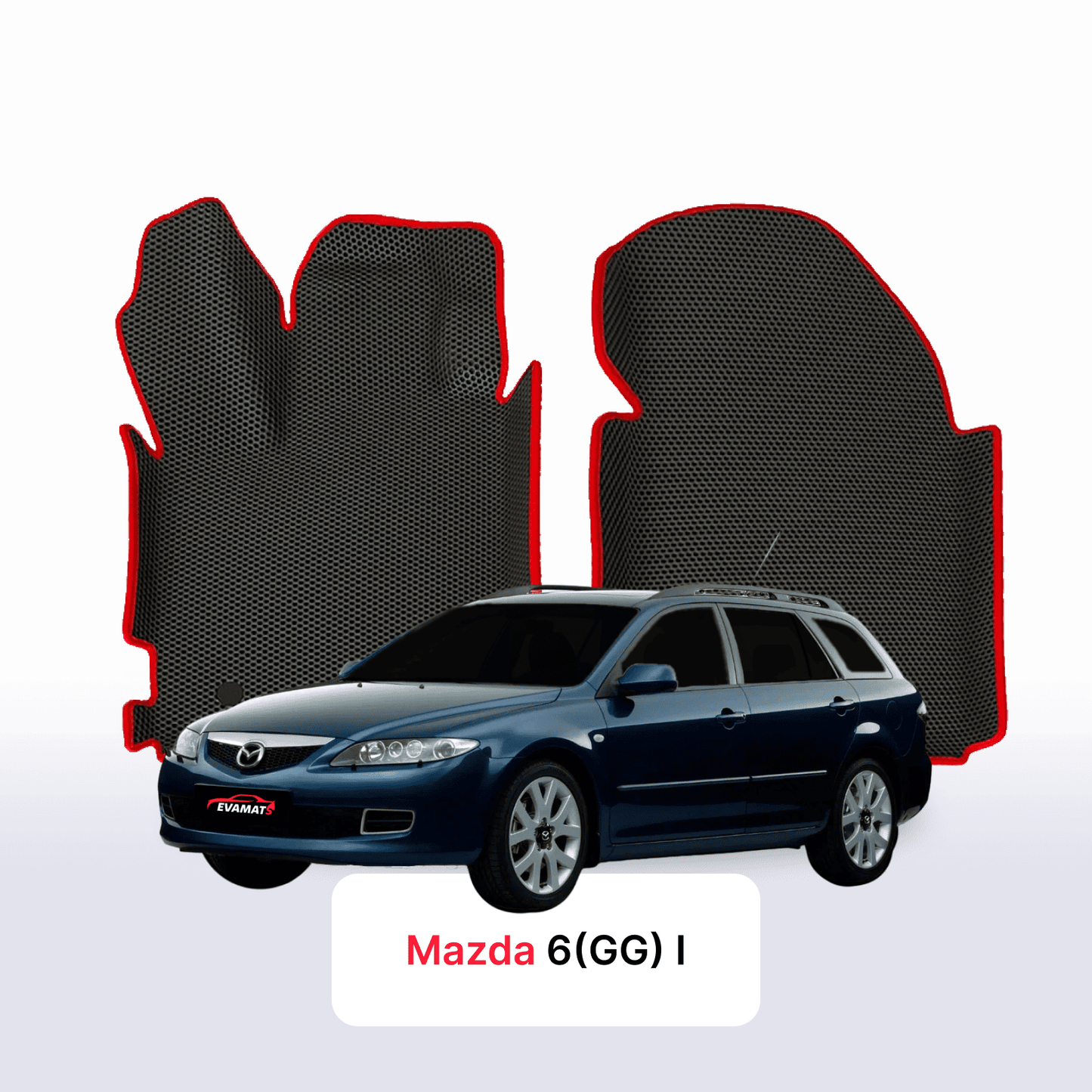Fußmatten EVA für Mazda 6(GG) 1 gen 2002-2008 jahr KOMBI