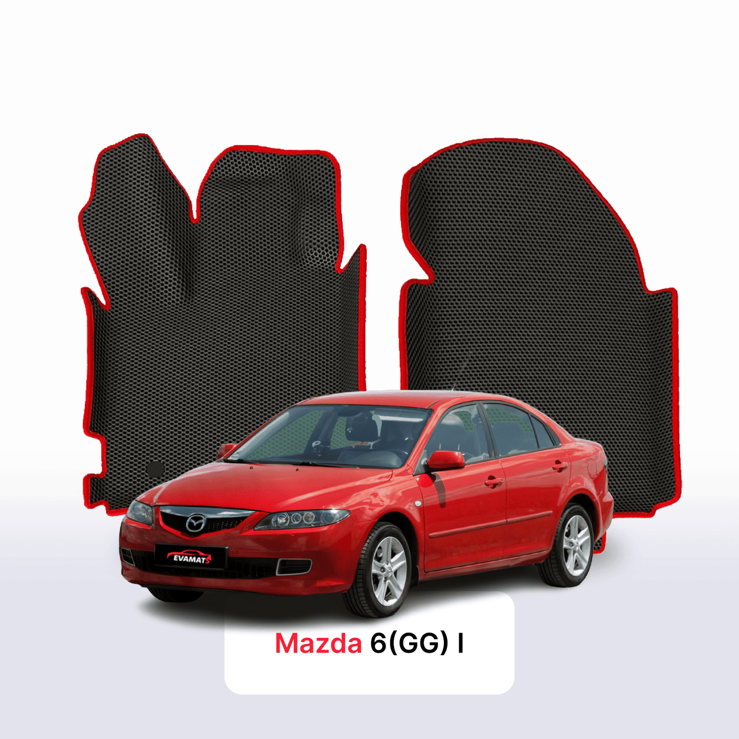 Fußmatten EVA für Mazda 6(GG) 1 gen 2002-2008 jahr LIFTBACK