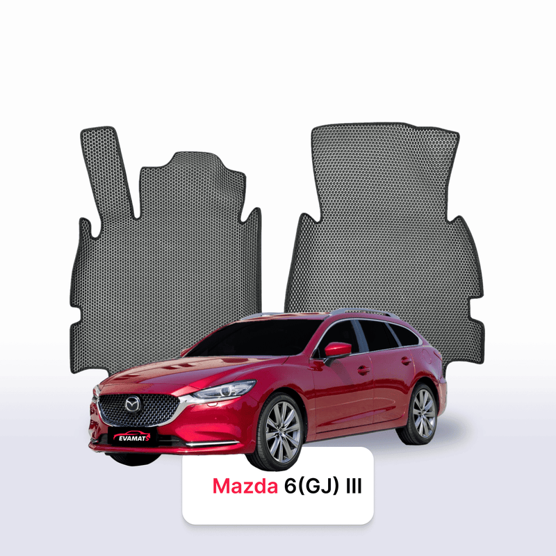 Fußmatten EVA für Mazda 6(GJ) 3 gen 2012-2025 jahr KOMBI