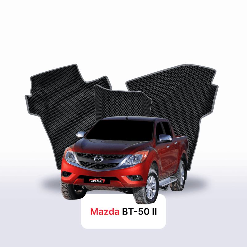 Fußmatten EVA für Mazda BT-50 2 gen 2015-2020 jahr PICK-UP doppelkabine