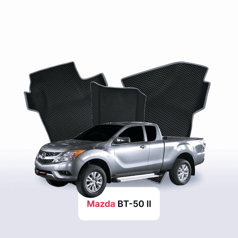 Fußmatten EVA für Mazda BT-50 2 gen 2015-2020 jahr PICK-UP extrakabine