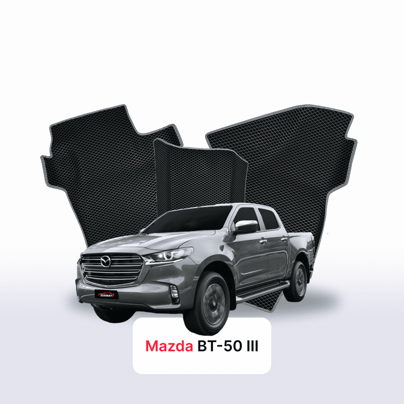 Fußmatten EVA für Mazda BT-50 3 gen 2020-2028 jahr PICK-UP  doppelkabine