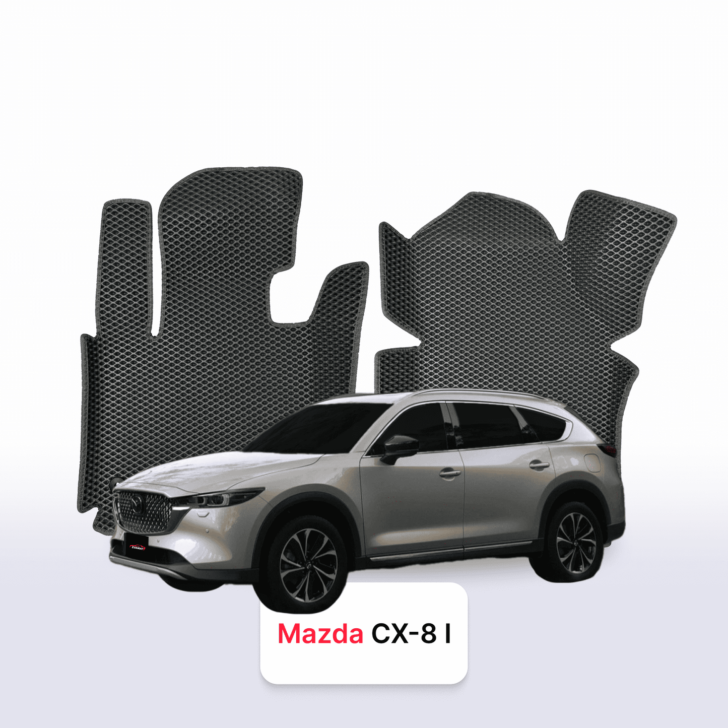 Fußmatten EVA für Mazda CX-8 1 gen 2017-2025 jahr SUV