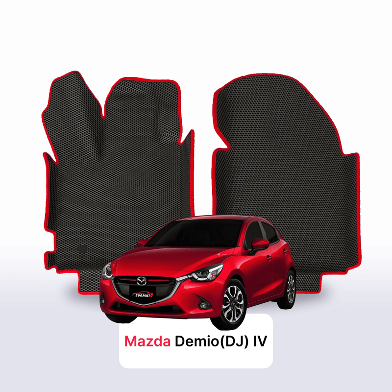 Fußmatten EVA für Mazda Demio(DJ) 4 gen 2014-2019 jahr SCHÄGHECK 5 türer