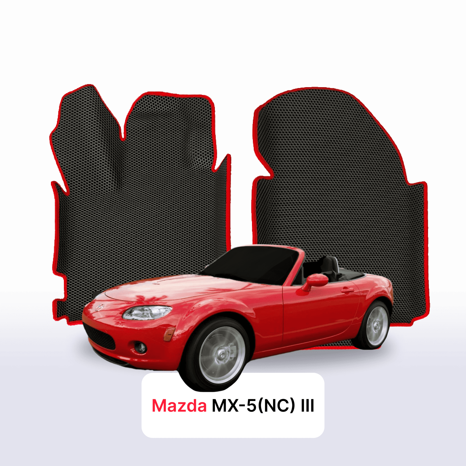 Fußmatten EVA für Mazda MX-5(NC) 3 gen 2005-2015 jahr ROADSTER